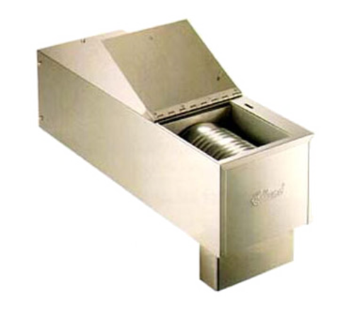 Edlund CA-3000 Manual Feed Can Crusher, Cabinet Type, 10 Cans / Min, 85 PSI-cityfoodequipment.com