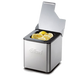 Edlund CSB-016 (1) Compartment Bar Garnish Tray - Notched Lid-cityfoodequipment.com