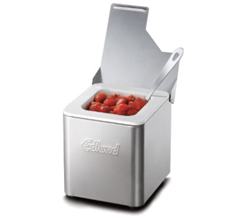 Edlund CSW-016 (1) Compartment Bar Garnish Tray - Notched Lid-cityfoodequipment.com
