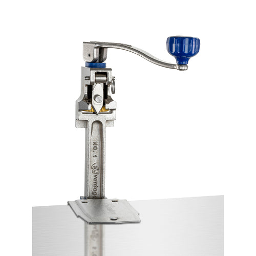 Edlund EDV-1PB (10100) Surface Mount Manual Can Opener w/ Chrome Plated Base, Stainless Steel-cityfoodequipment.com
