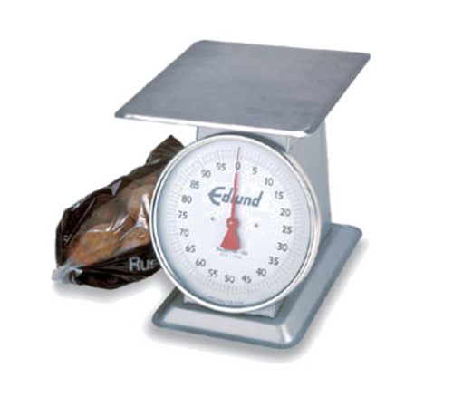 Edlund HD-100 Dial Type Receiving Scale w/ Sloped Face, Top Loading, Stainless-cityfoodequipment.com