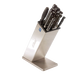 Edlund KBS-2002 Knife Block, 6 Open Slots, 12"H, Stainless Steel Housing & Base-cityfoodequipment.com