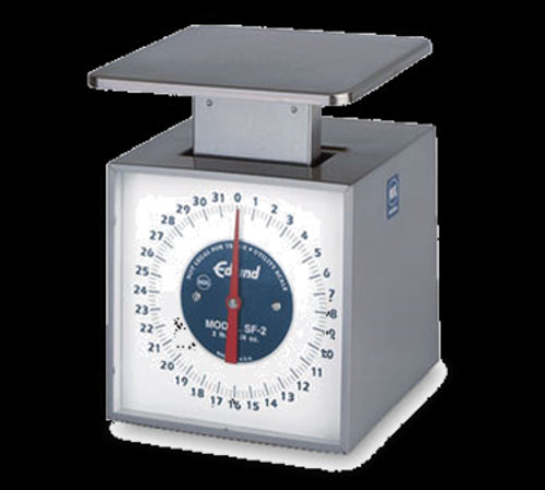 Edlund SF-2 Fixed Dial Vertical Face Scale, 32 oz x 1/4 oz Portion-cityfoodequipment.com