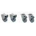 Electrolux Professional 206135 Kit W/ 4 Wheels, (2) Swiveling W/ Brake-cityfoodequipment.com