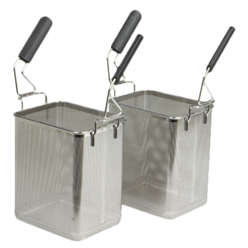 Electrolux Professional 921610 Rectangular Twin Baskets - 6 11/16" x 8 11/16"-cityfoodequipment.com