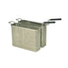 Electrolux Professional 921619 Rectangular Twin Baskets - 4 1/16" x 8 11/16"-cityfoodequipment.com