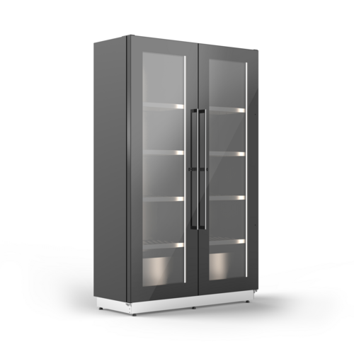 Enofrigo 48" Two Section Wine Cooler w/ (2) Zones - 216 Bottle Capacity, 115v (A1MBRSVPUA)-cityfoodequipment.com