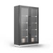 Enofrigo 48" Two Section Wine Cooler w/ (2) Zones - 216 Bottle Capacity, 115v (A1MBRSVPUN)-cityfoodequipment.com