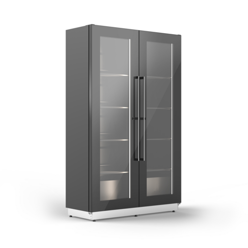 Enofrigo 48" Two Section Wine Cooler w/ (2) Zones - 168 Bottle Capacity, 115v (A1MBRTVPUA)-cityfoodequipment.com