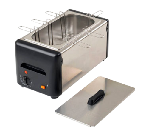 Equipex CO-6 14 1/2" Egg Cooker w/ 6 Holders, 10 Egg Capacity, 120v-cityfoodequipment.com