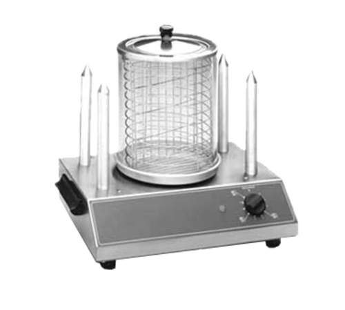 Equipex CS4E Hot Dog Steamer w/ 40 Hot Dog Capacity & 4 Toasting Spikes, 120v-cityfoodequipment.com