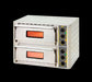 Equipex PZ-430D Sodir Countertop Double Pizza Deck Oven - 208-240v-cityfoodequipment.com