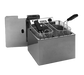 Equipex RF12 Fryer Basket w/ Coated Handle & Rear Hook, 12" x 10" x 4"-cityfoodequipment.com
