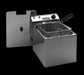Equipex RF8SP Countertop Electric Fryer - (1) 15 lb Vat, 208 240v/1ph-cityfoodequipment.com