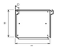 Equipex SM-2 Wall Mounting Kit for SEM-80 1 & SEM-80 3-cityfoodequipment.com