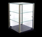 Equipex TP353 Enclosed Pass Thru Display w/ (2) Glass Vertical Door, 14x14x 20 3/4"-cityfoodequipment.com