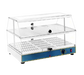 Equipex WD-200 24" Self Service Countertop Heated Display Case - (2) Shelves, 120v-cityfoodequipment.com