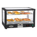 Equipex WD780B-2 30 1/2" Full Service Countertop Heated Display Case - (2) Shelves, 120v-cityfoodequipment.com