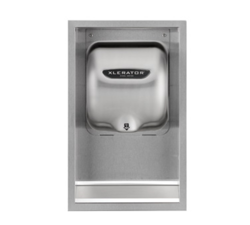Excel Dryer 40502 Recess Kit Only For Xlerator Hand Dryers, Brushed Stainless-cityfoodequipment.com