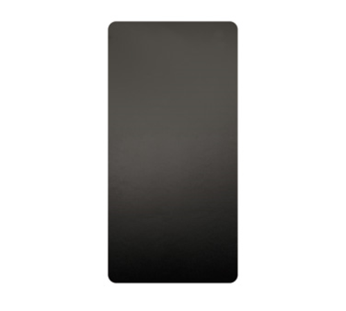 Excel Dryer 89B Wall Guard for Xlerator Hand Dryers - 31 3/4" x 15 3/4", Plastic, Black-cityfoodequipment.com