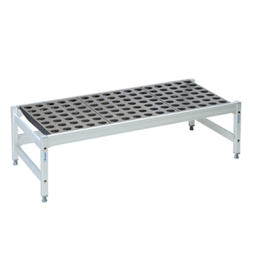 Fermod 1R38A12 38" Fermostock® Stationary Dunnage Rack w/ 800 lb Capacity, Aluminum-cityfoodequipment.com