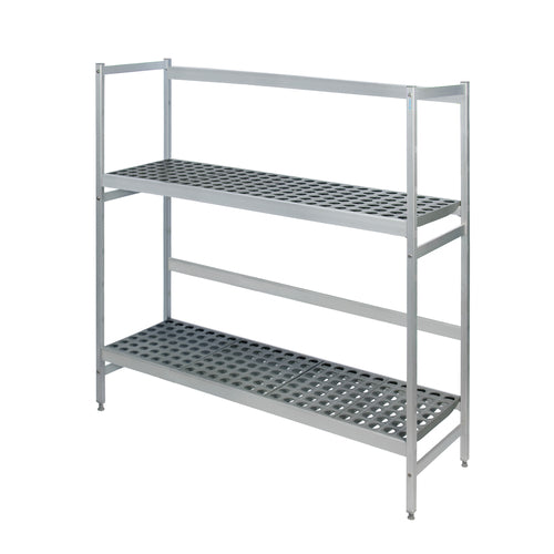 Fermod 2R38B57 (2) Level Keg Rack w/ (4) Keg Capacity, 38" x 18" x 57"-cityfoodequipment.com
