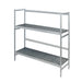 Fermod 2R38B57 (2) Level Keg Rack w/ (4) Keg Capacity, 38" x 18" x 57"-cityfoodequipment.com