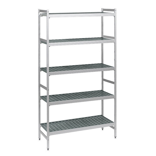 Fermod 5R59B83 59" NSF 5-Tier Polymer Shelf Kit - Fermostock®, 18"W, 83"H-cityfoodequipment.com