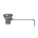 Fisher 22349 Twist Waste Valve, 3 1/2" Sink Opening, 2" Drain Outlet-cityfoodequipment.com
