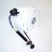 Fisher 29851 30 ft Closed Hose Reel Assembly w/ Wall Mount Spray Valve - 1/2" NPT-cityfoodequipment.com