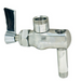 Fisher 38318 Add On Faucet w/ 4" Riser - No Spout, Stainless Steel-cityfoodequipment.com