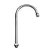 Fisher 3968 6" Swivel Gooseneck Spout Assembly, Brass-cityfoodequipment.com