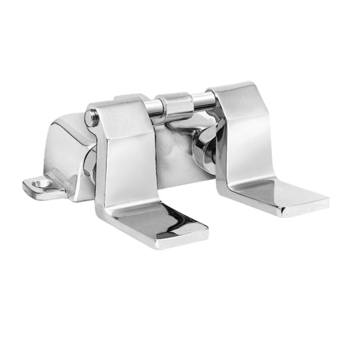 Fisher 47988 Floor Dual Foot Valve, Stainless Steel-cityfoodequipment.com