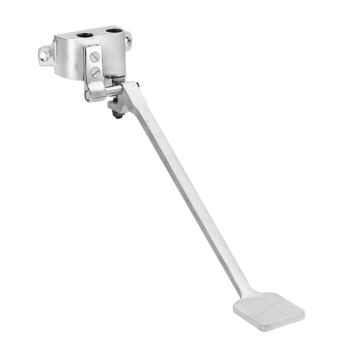 Fisher 48062 Wall Mount Foot Control Valve - 1/2" NPT Female Inlet & Outlet, Stainless Steel-cityfoodequipment.com