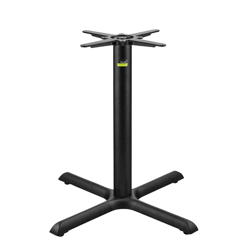 Flat Tech CT2006 28 7/20" Dining Height Table Base for 42" Table Tops, Cast Iron-cityfoodequipment.com