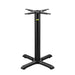 Flat Tech CT2007 28 7/20" Dining Height Table Base for 30" Table Tops, Cast Iron-cityfoodequipment.com