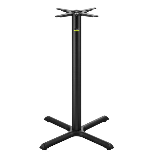 Flat Tech CT2016 40 3/4" Bar Height Table Base for 36" Square & 36" Round Table Tops, Cast Iron-cityfoodequipment.com
