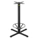 Flat Tech CT2018 40 3/4" Bar Height Table Base w/ Foot Ring for 30" Square & 38" Round Table Tops, Cast Iron-cityfoodequipment.com