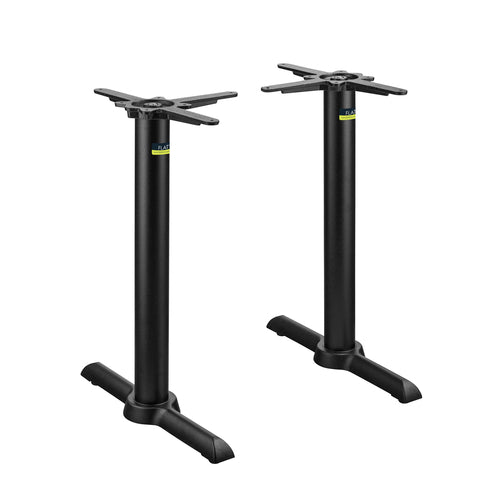 Flat Tech CT2030 28 7/20" Dining Height Table Base for 36" x 48" Table Tops, Cast Iron-cityfoodequipment.com