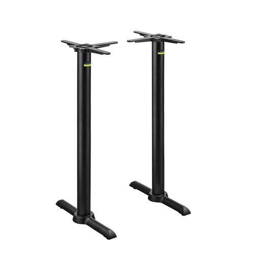Flat Tech CT2031 40 3/4" Bar Height Table Base for 30" x 70" Table Tops, Cast Iron-cityfoodequipment.com