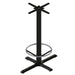 Flat Tech CT2056 40 3/4" Bar Height Table Base w/ Foot Ring for 24" x 36" Table Tops, Cast Iron-cityfoodequipment.com