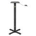 Flat Tech CT2064 Adjustable Height Table Base w/ 22" Cross Base - Cast Iron-cityfoodequipment.com