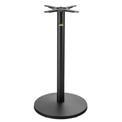 Flat Tech CT3014 40 3/4" Bar Height Table Base for 26" Square & 30" Round Table Tops, Cast Iron-cityfoodequipment.com