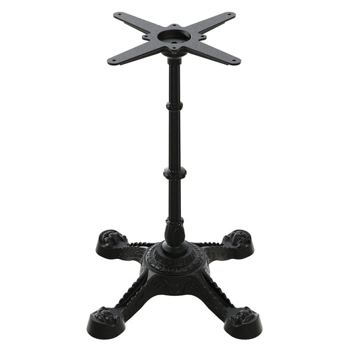 Flat Tech CT4200 28 7/20" Dining Height Table Base for 30" Table Tops, Cast Iron-cityfoodequipment.com
