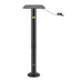 Flat Tech CT7000 Adjustable Height Bolt Down Table Base - Steel, Black-cityfoodequipment.com