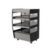 Flexeserve 38 3/10" Self Service Floor Model Heated Display Case - (3) Shelves, 208v (3T-1000C)-cityfoodequipment.com