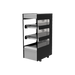 Flexeserve 21 4/5" Self Service Floor Model Heated Display Case - (3) Shelves, 208v (3T-600)-cityfoodequipment.com