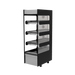 Flexeserve 21 2/5" Self Service Floor Model Heated Display Case - (4) Shelves, 208v (4T-600)-cityfoodequipment.com