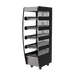 Flexeserve 21 4/5" Self Service Floor Model Heated Display Case - (5) Shelves, 208v (5T-600C)-cityfoodequipment.com
