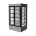 Flexeserve 38 7/10" Self Service Floor Model Heated Display Case - (10) Shelves, 208v (HUB-1000)-cityfoodequipment.com